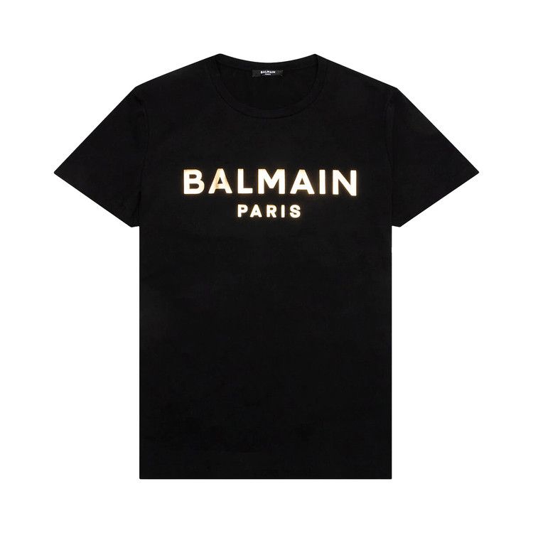BALMAIN ロコフリントクルネックTシャツ XF1EF000BB02 GAB Balmain Cotton T-shirt | Women's Clothing | Vitkac