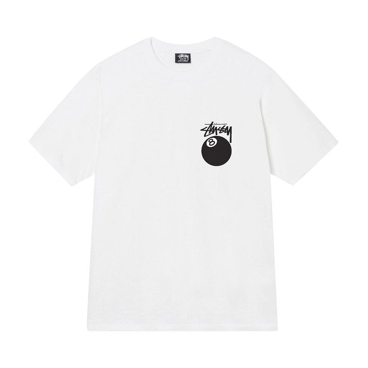 Buy Stussy 8 Ball Tee 'White' - 1904760 WHIT | GOAT