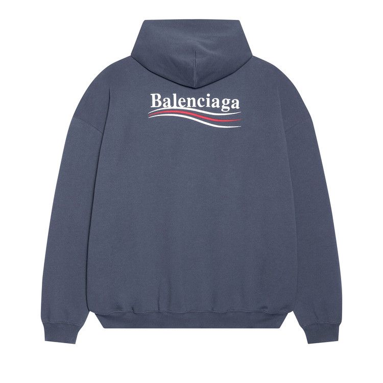Balenciaga Political Campaign Hoodie Large Fit Grey