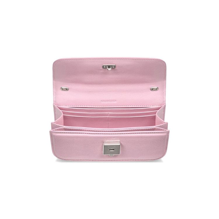 Balenciaga Gossip XS Bag With Chain Pink
