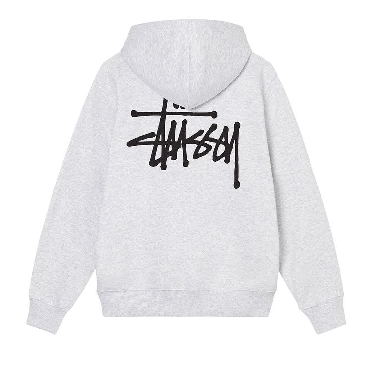 Stussy Basic Hood 'ash Heather'