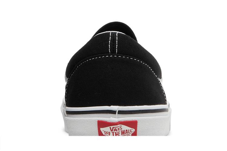 Vans x A$AP Worldwide Black & Red Classic Slip-On Shoes