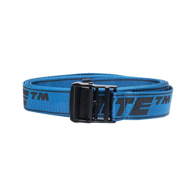 Buy Off-White Tape Industrial Belt 'Blue/Black' - OMRB012S22FAB0024010 |  GOAT