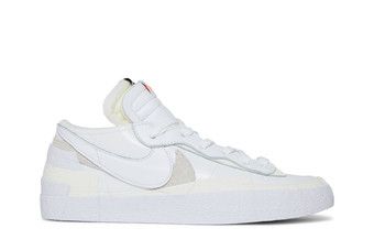 Buy sacai x Blazer Low 'White Patent' - DM6443 100 | GOAT