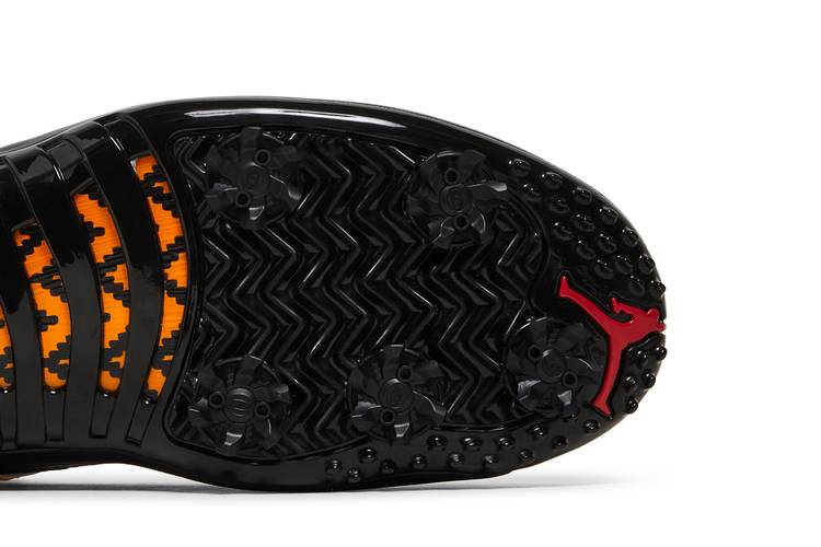 Nike Air Jordan 12 Low Taxi Golf Shoes Size 10 White/Black DH4120-100 