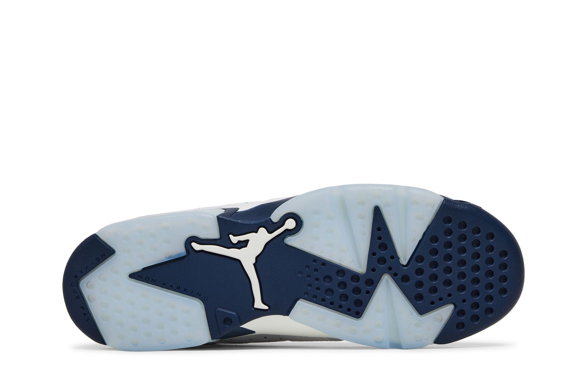 Pre-owned Air Jordan 6 Retro Gs 'midnight Navy' 2022 In White