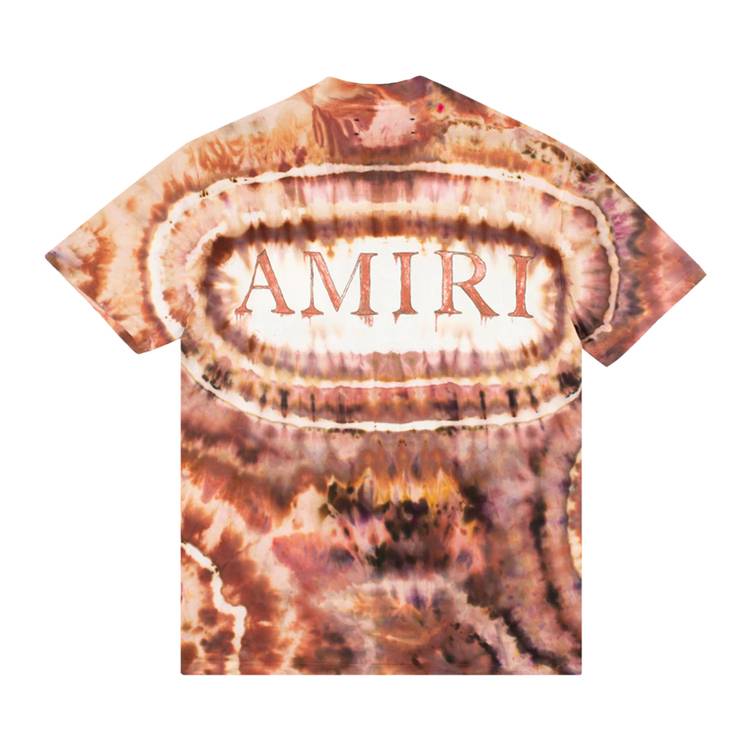 Amiri Pre-Fall Winter 2020 Tie-Dye T-shirt in Multicolor Cotton