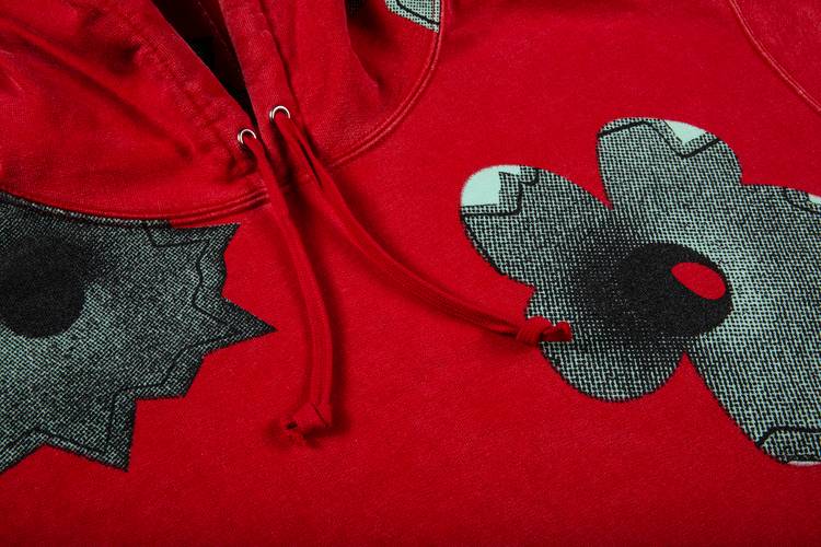 Buy Supreme x Nate Lowman Hooded Sweatshirt 'Red' - SS22SW65 RED