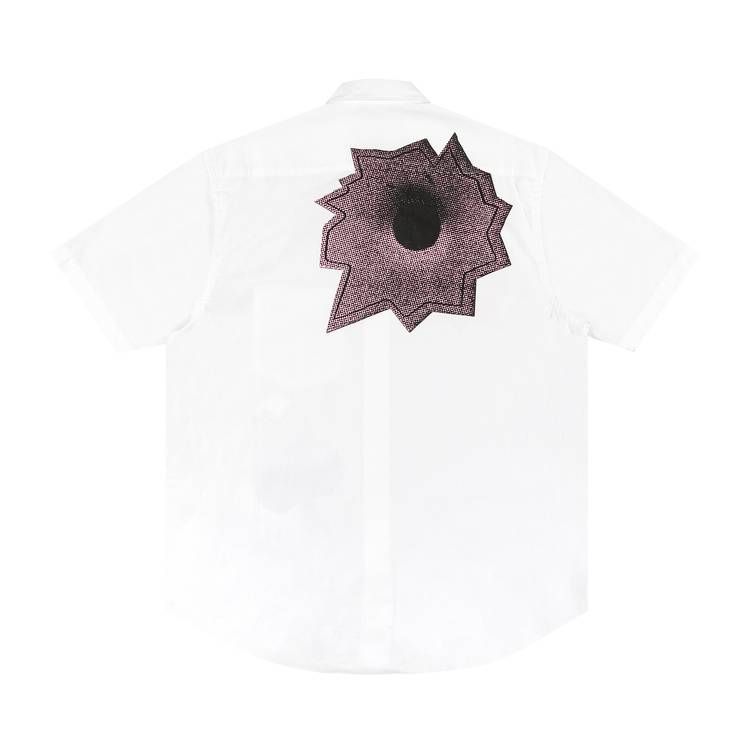 Buy Supreme x Nate Lowman Short-Sleeve Shirt 'White' - SS22S32