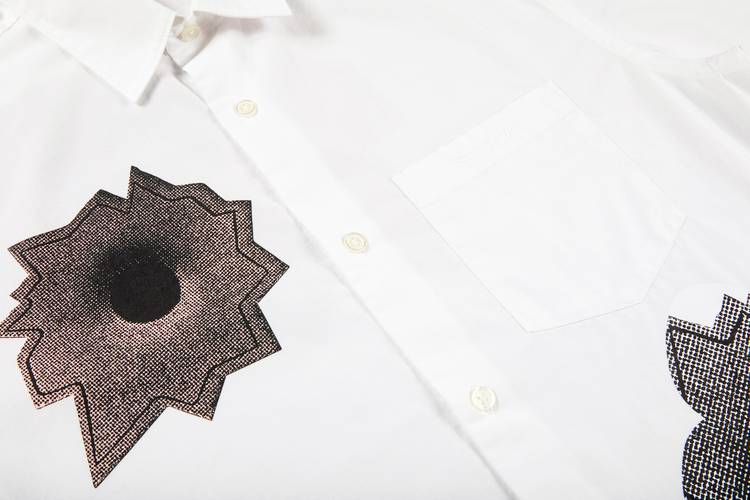 Buy Supreme x Nate Lowman Short-Sleeve Shirt 'White' - SS22S32 WHITE | GOAT