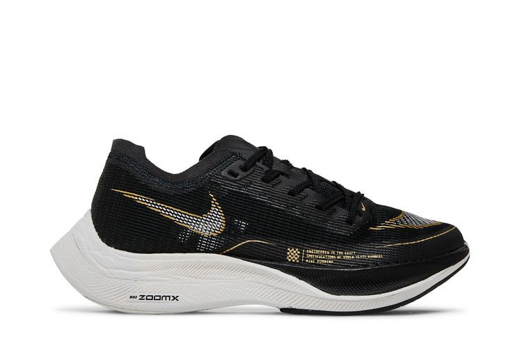 Nike ZoomX Vaporfly Next% 2 Black Metallic Gold Coin (Women's)