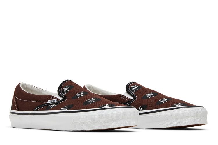 Wacko Maria X Vans OG Classic Slip-On Brown Records