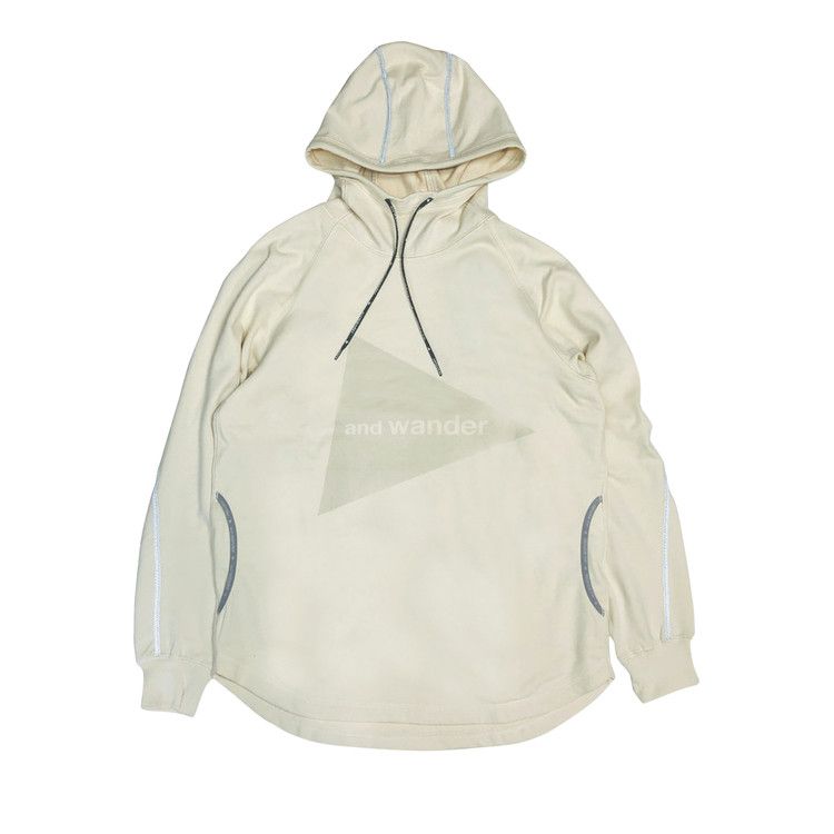 Buy And Wander Sweat Hoodie 'Off White' - 5742184001 OFF | GOAT