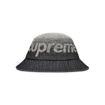 SS22 Supreme Fade Jacquard Denim Crusher M / L Blue bucket