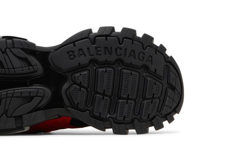 Balenciaga Track Sneaker 'Red Black' 542023W3AD16192 - KICKS CREW