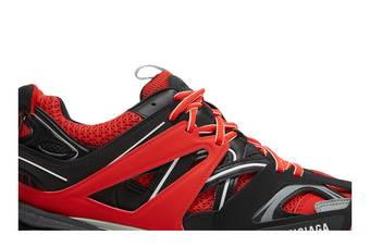 Balenciaga Track Sneaker 'Black Red Silver' 542023W2FSA1169 - KICKS CREW