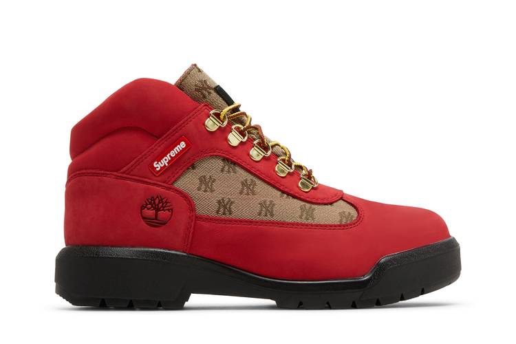 Buy Supreme x New York Yankees x Field Boot 'Red' - TB0A5T2F P92