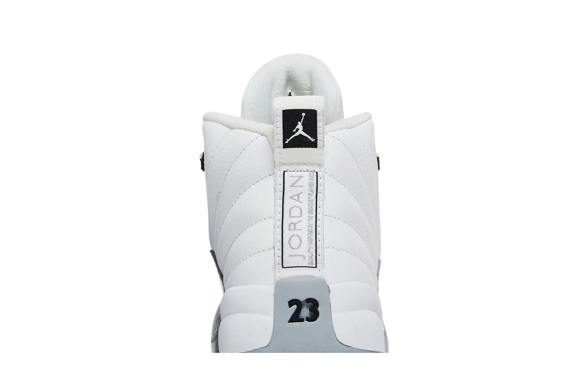 Pre-owned Air Jordan 12 Retro Ps 'white Wolf Grey'