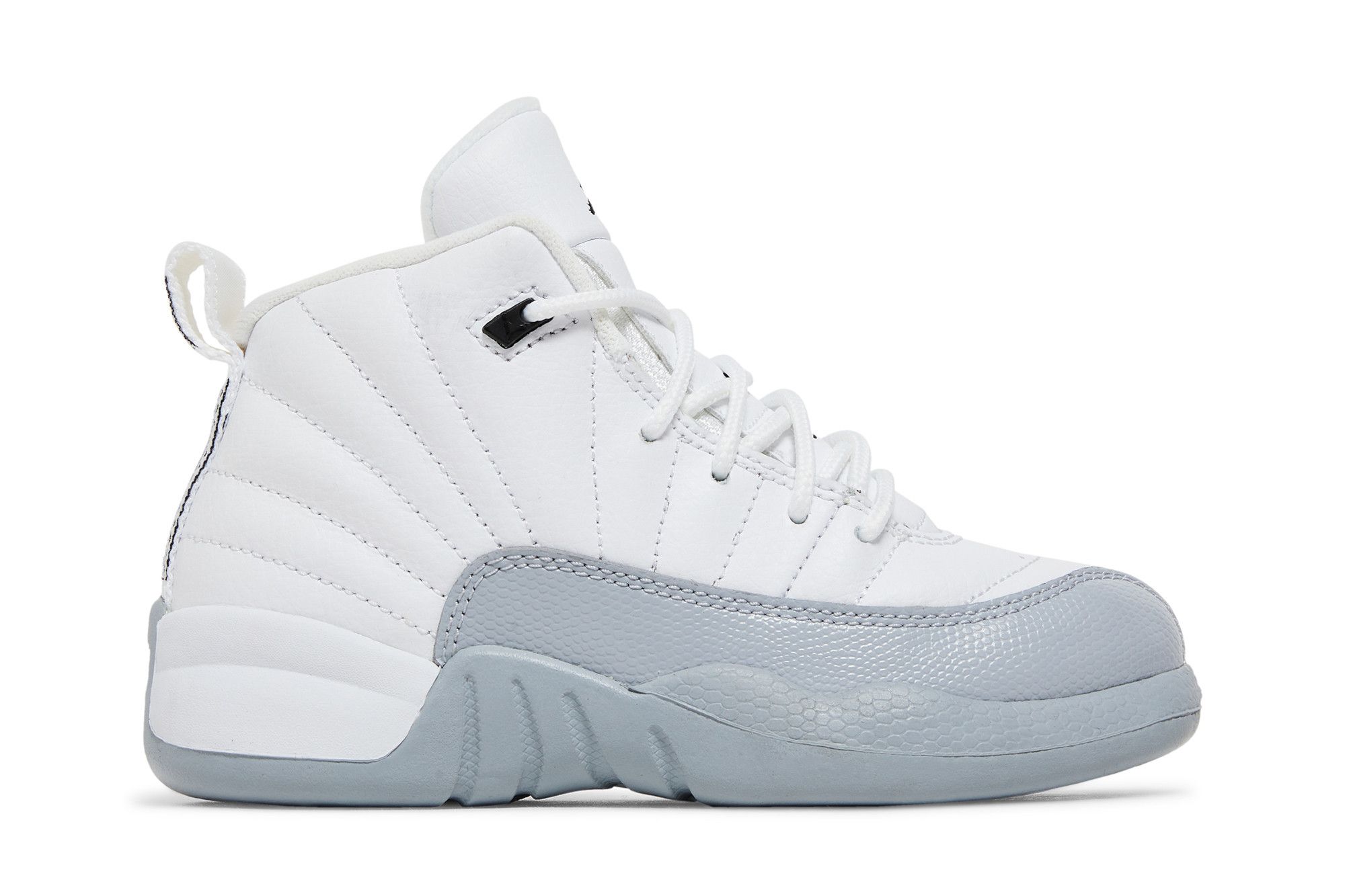 Pre-owned Air Jordan 12 Retro Ps 'white Wolf Grey'