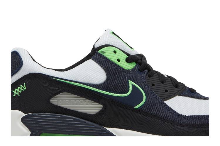 Buy Air Max 90 SE 'Black Scream Green' - DN4155 001 | GOAT