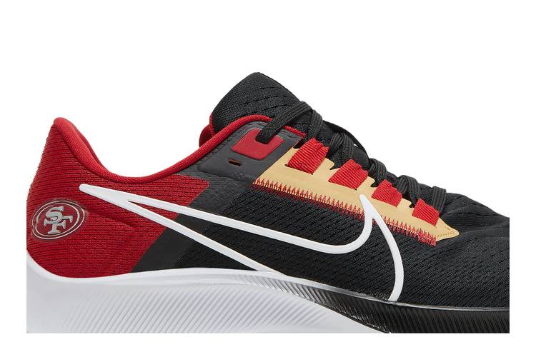 San Francisco 49ers Nike Air Zoom Pegasus 36 Running Shoes - Scarlet/Gold