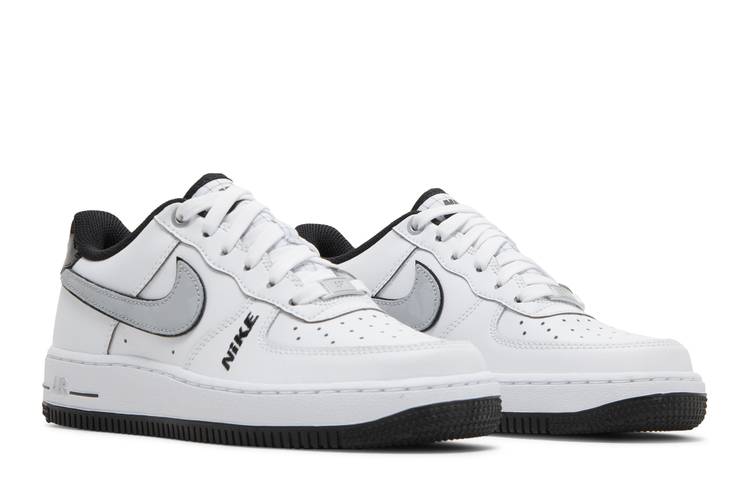  Nike Toddler's Force 1 LV8 White/White-Black-Wolf Grey (DO3808  101) - 2 : Clothing, Shoes & Jewelry