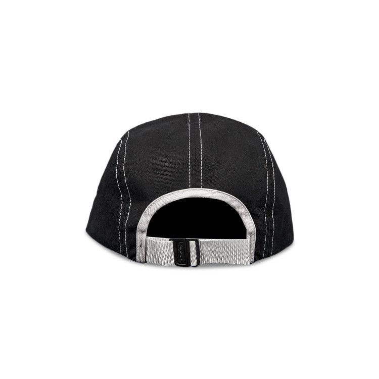 Supreme 2-Tone Twill Camp Cap 'Black'