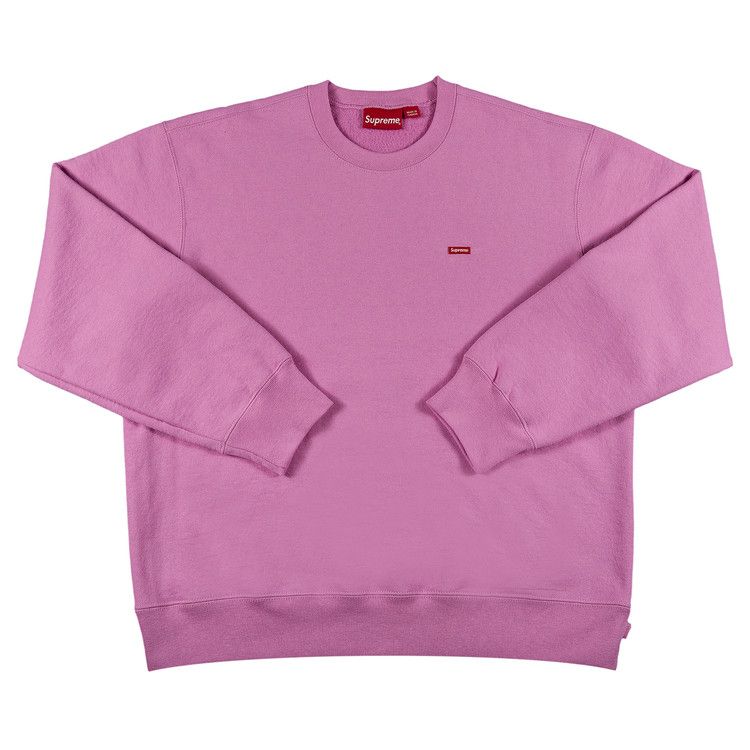 Supreme Small Box Crewneck 'Bright Pink'