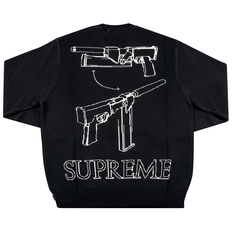 Buy Supreme Aeon Flux Sweater 'Black' - SS22SK5 BLACK | GOAT 