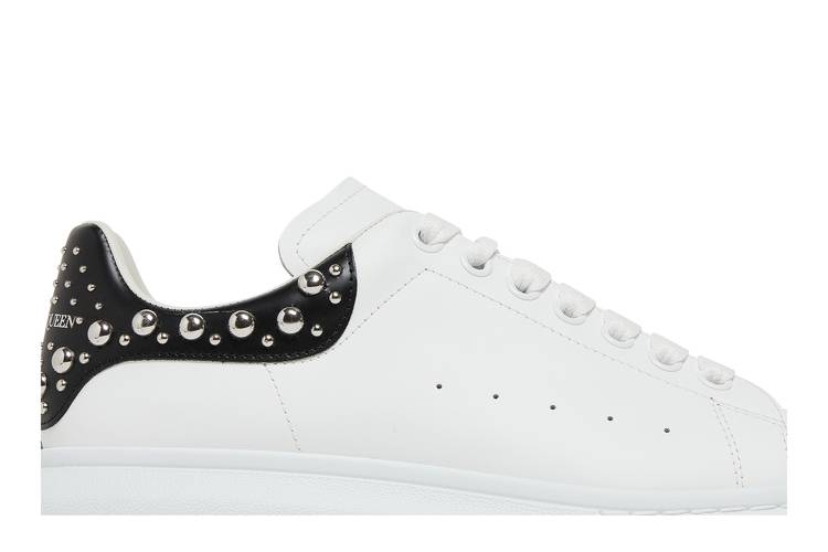 Alexander McQueen Oversized Sneaker 'White Black Studded'