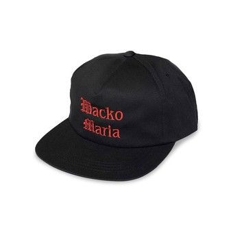 Buy Wacko Maria 6 Panel Cap (Type 2) 'Black' - 22SS WMA CP02 BLAC