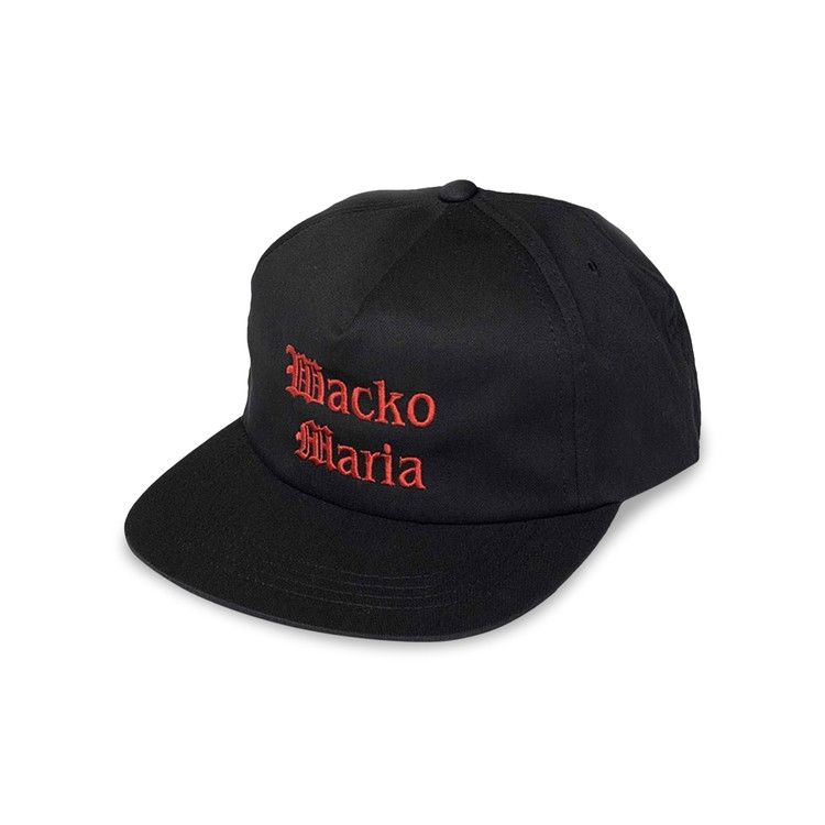 Buy Wacko Maria 6 Panel Cap (Type 2) 'Black' - 22SS WMA CP02 BLAC