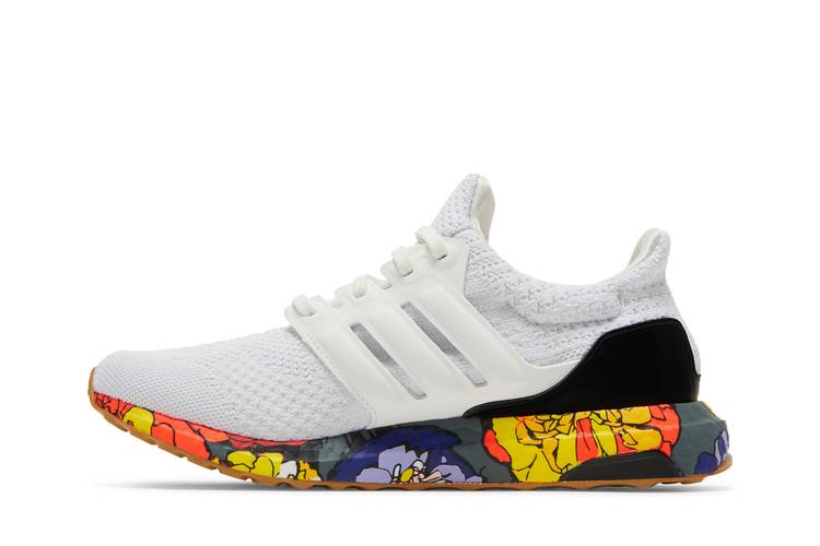 Adidas Ultraboost 5.0 DNA White Floral Shoes GX3028 Women's
