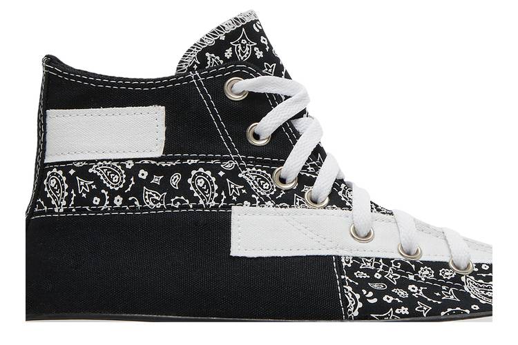 Buy Chuck Taylor All Star High 'Paisley Patchwork - Black