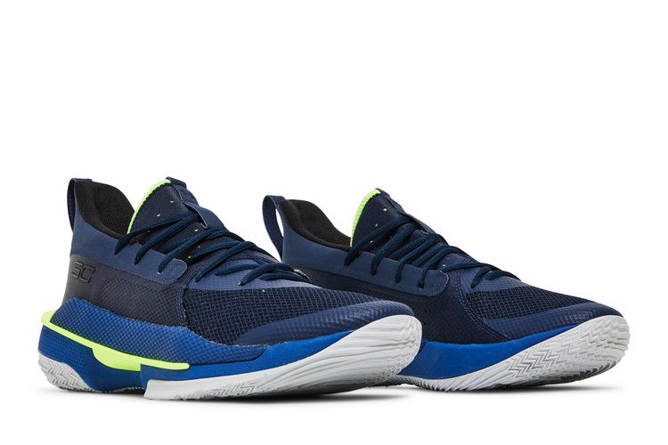 curry 7 navy blue