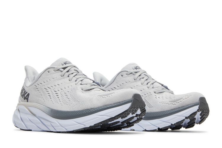 Hoka Clifton 8 2e Wide Lunar Rock Nimbus Cloud