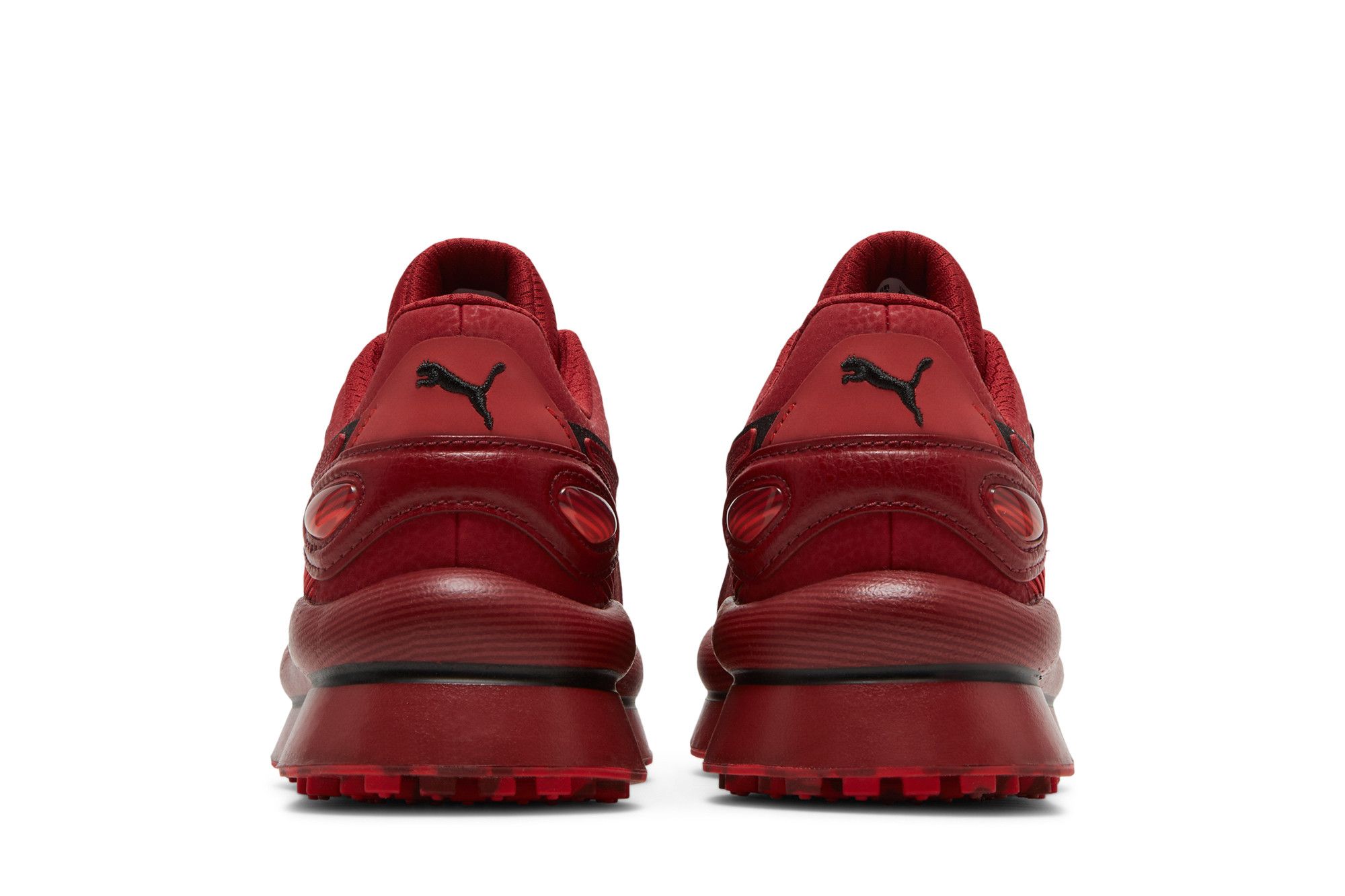 Pre-owned Puma Street Rider Jr 'red Dahlia'