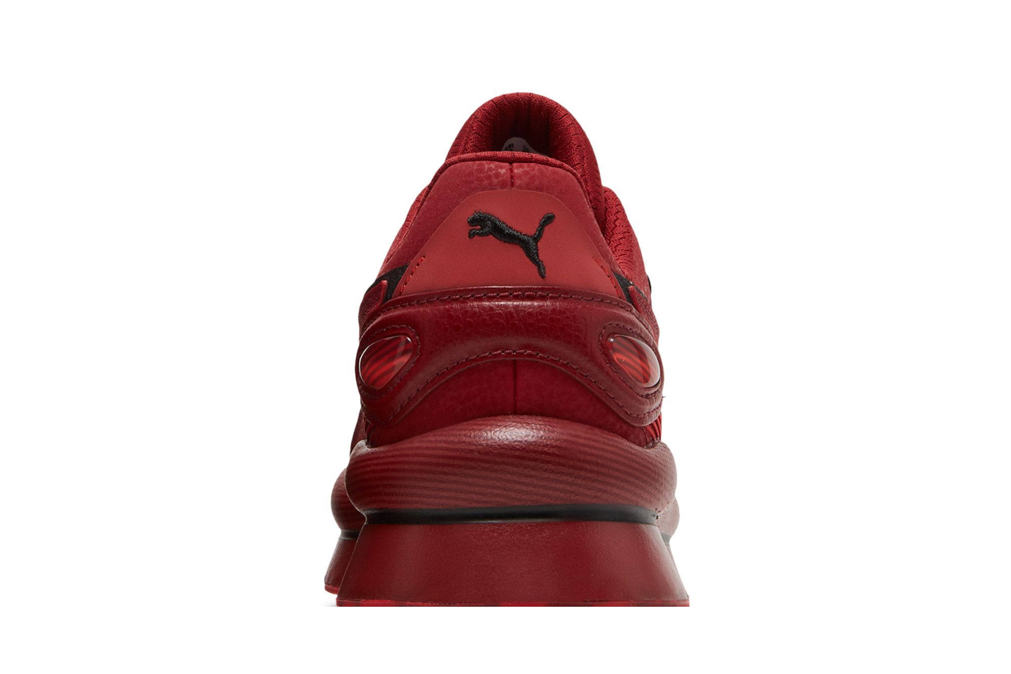 Pre-owned Puma Street Rider Jr 'red Dahlia'