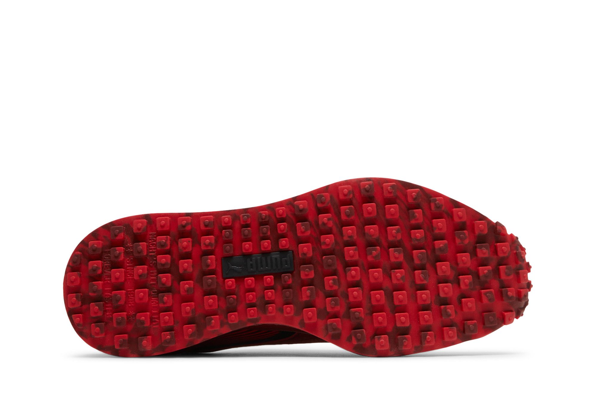 Pre-owned Puma Street Rider Jr 'red Dahlia'