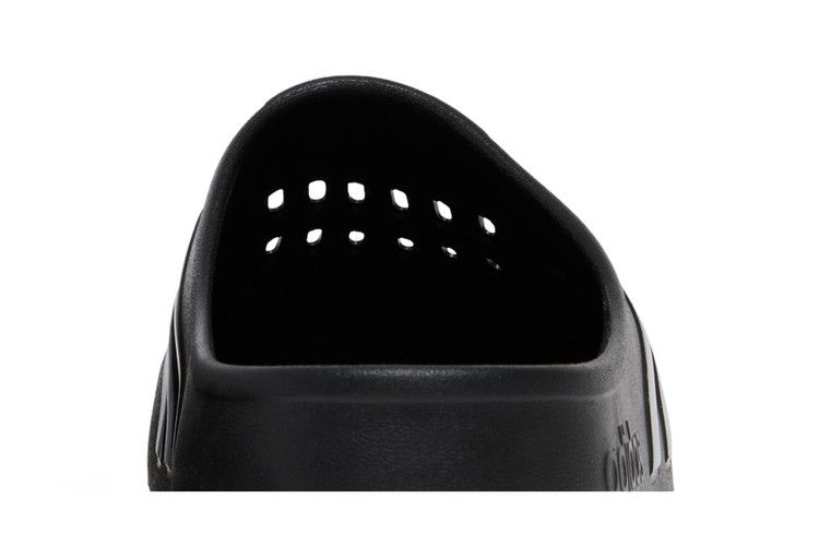 Adidas Adilette Clog Black Silver