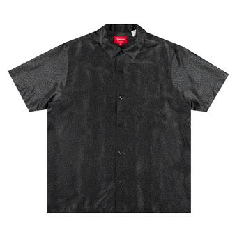 Buy Supreme Leopard Silk Short-Sleeve Shirt 'Charcoal' - SS22S37 CHARCOAL |  GOAT