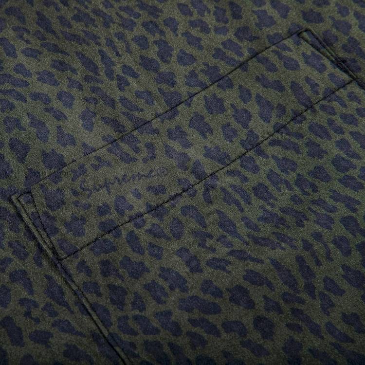 Buy Supreme Leopard Silk Short-Sleeve Shirt 'Charcoal' - SS22S37 CHARCOAL |  GOAT CA