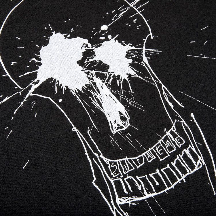 Supreme Ralph Steadman Skull Hooded Sweatshirt 'Black'