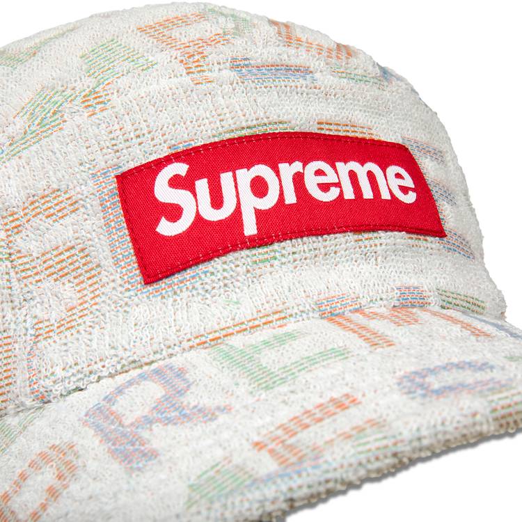 Supreme Terry Spellout Camp Cap 'White' | GOAT