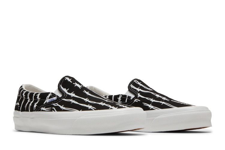 Vans OG Classic Slip-On Lx Barbed Wire - Black