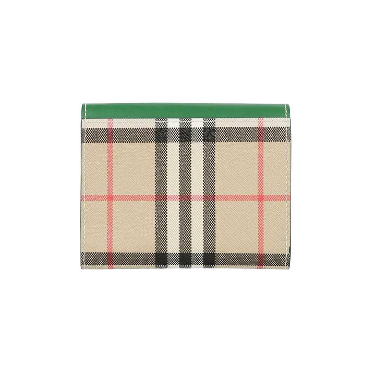 Wallets & purses Burberry - Lakeside Vintage Check bifold small wallet -  4073431