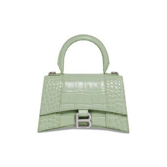 BALENCIAGA●トートバック  XS 592833 Buy Balenciaga XS Hourglass Top Handle Bag 'Vivid Green