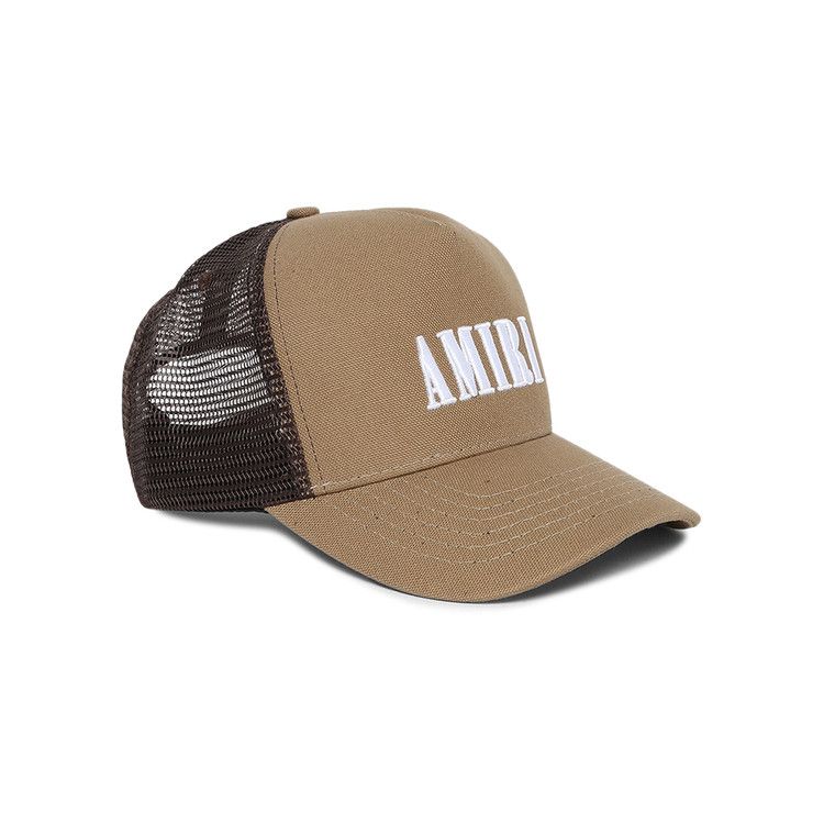 Amiri Core Logo Trucker Hat 'Ermine 