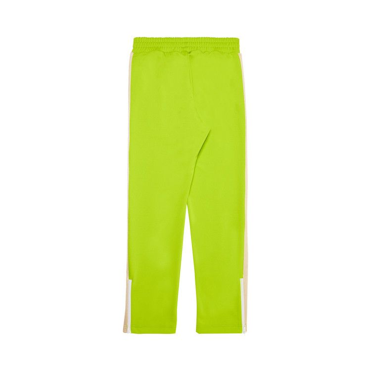 Palm Angels Classic Track Pants Lime Green/Off White