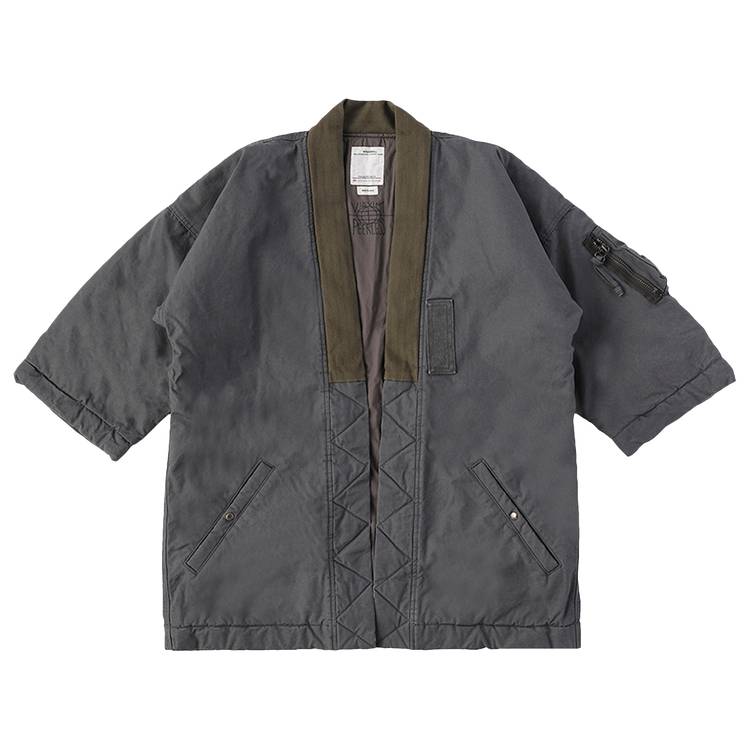 Visvim Sanjuro Kimono Jacket 'Grey' | GOAT